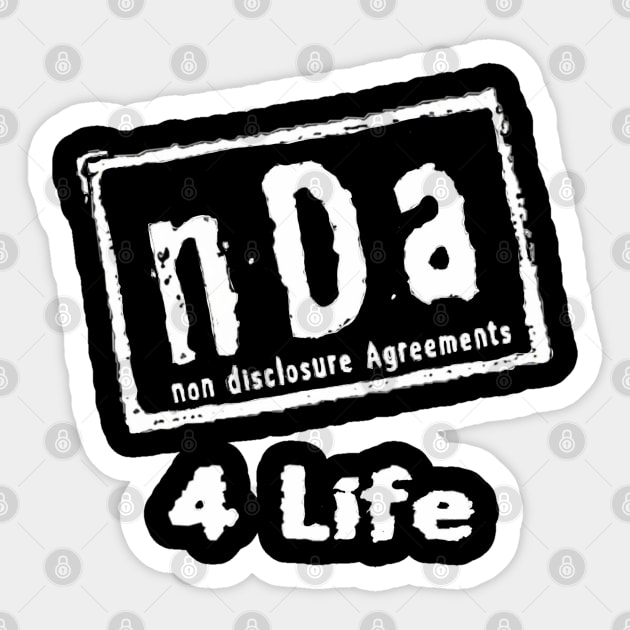 nDa for life Sticker by Clear As Mud Productions LTD